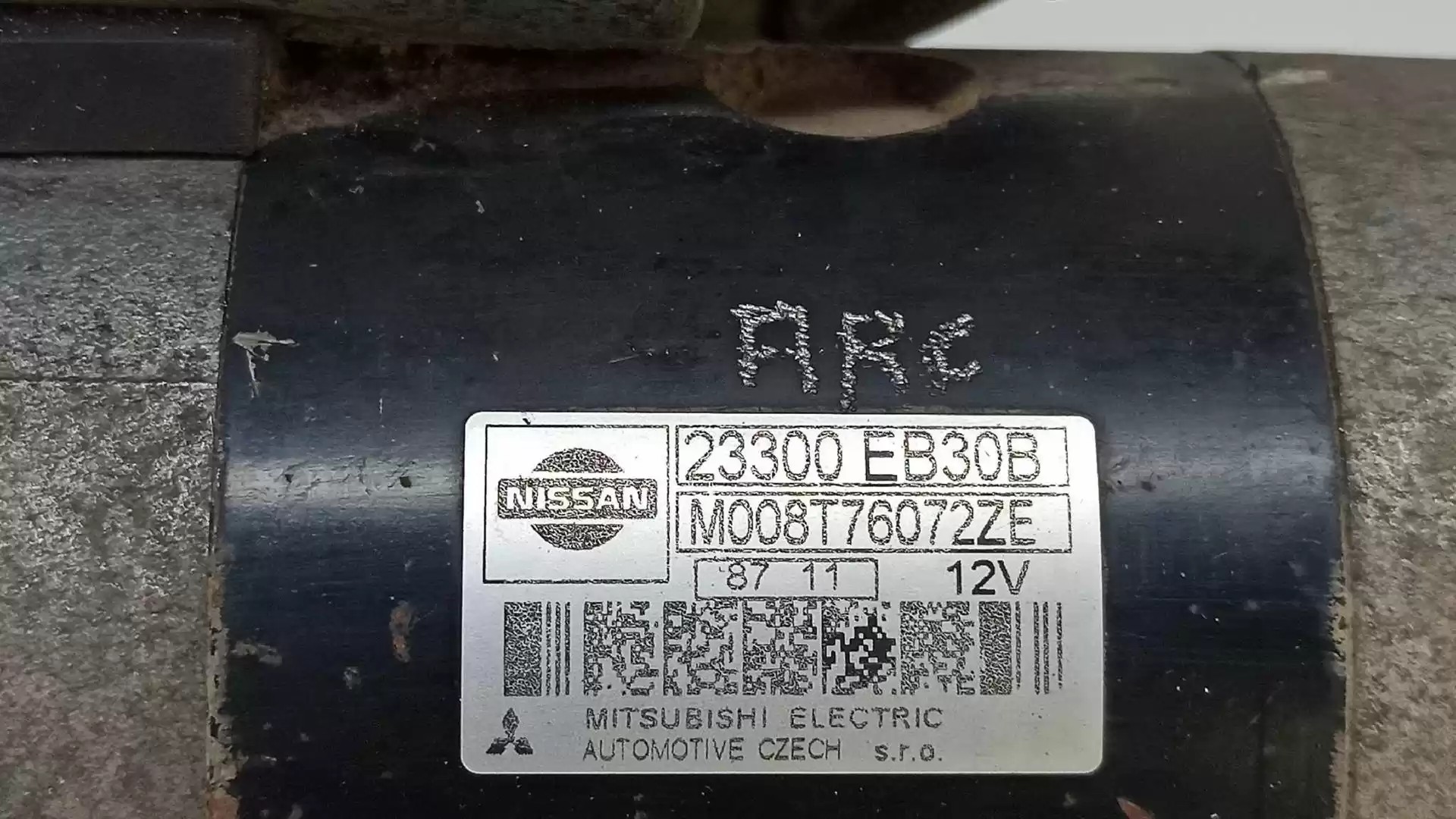 Peça - Motor Arranque Nissan Pathfinder Iii 2008 -23300Eb30b