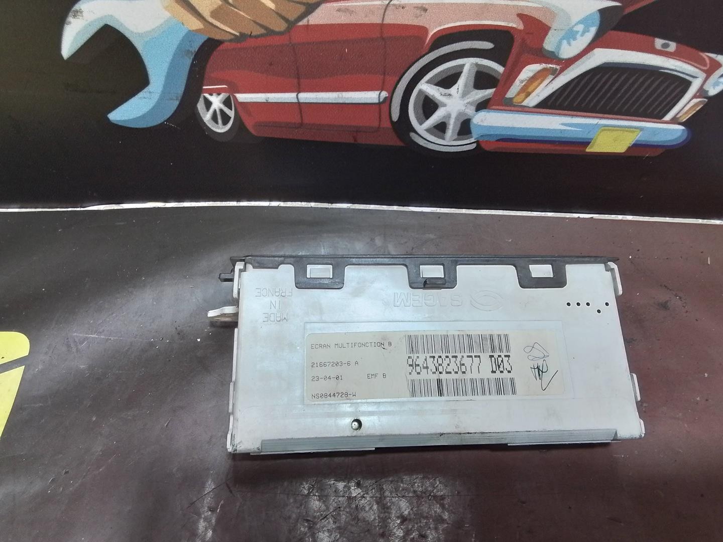 Peça - Ecrã Multifunções Citroen Xsara 1997