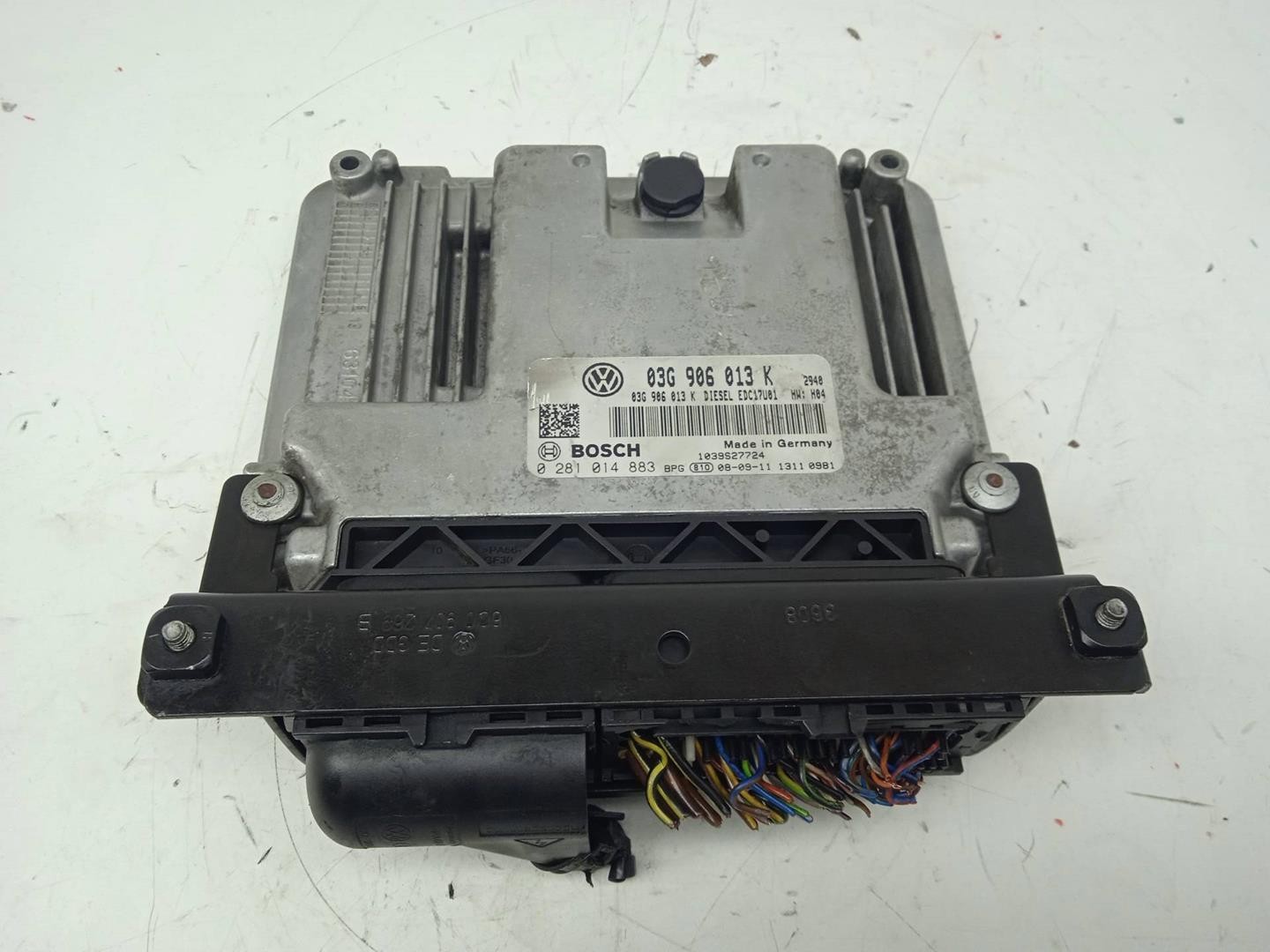 Peça - Centralina Motor Uce Seat Ibiza Iv 2008 -03G906013k